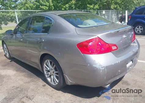 2007 Infiniti G35 Sport z USA, uszkodzony, nr VIN JNKBV61E87M703404